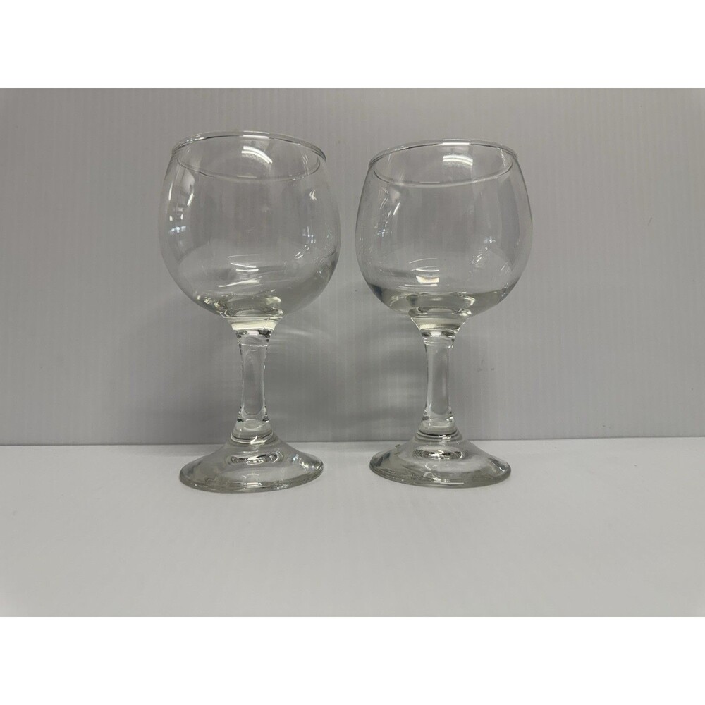 Set of 2 Wine Goblet Glasses